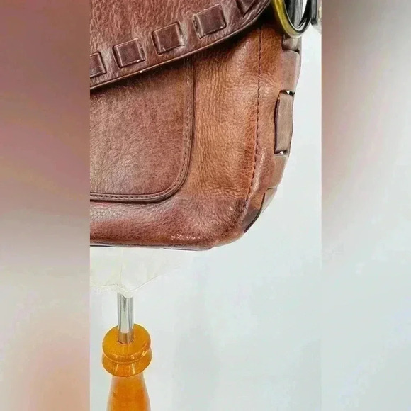 Coach Julia Thick Leather Handbag, Purse Boho - Picture 4 of 16